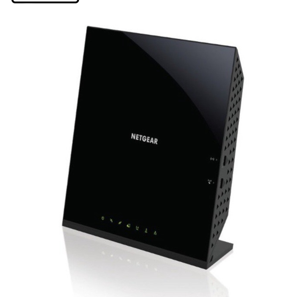 NIB NETGEAR AC-1600 Dual Band WiFi Cable Router Modem in Black - Picture 9 of 12